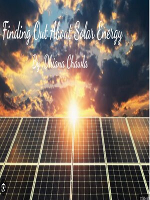 cover image of Finding Out About Solar Energy